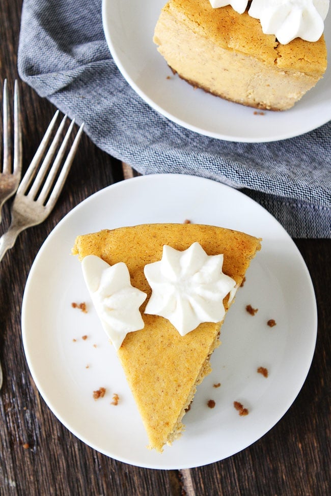 Pumpkin Cheesecake Recipe