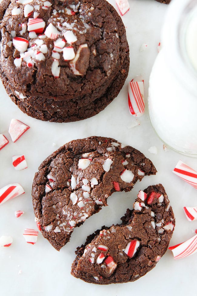 Chocolate Peppermint Crunch Cookie Recipe