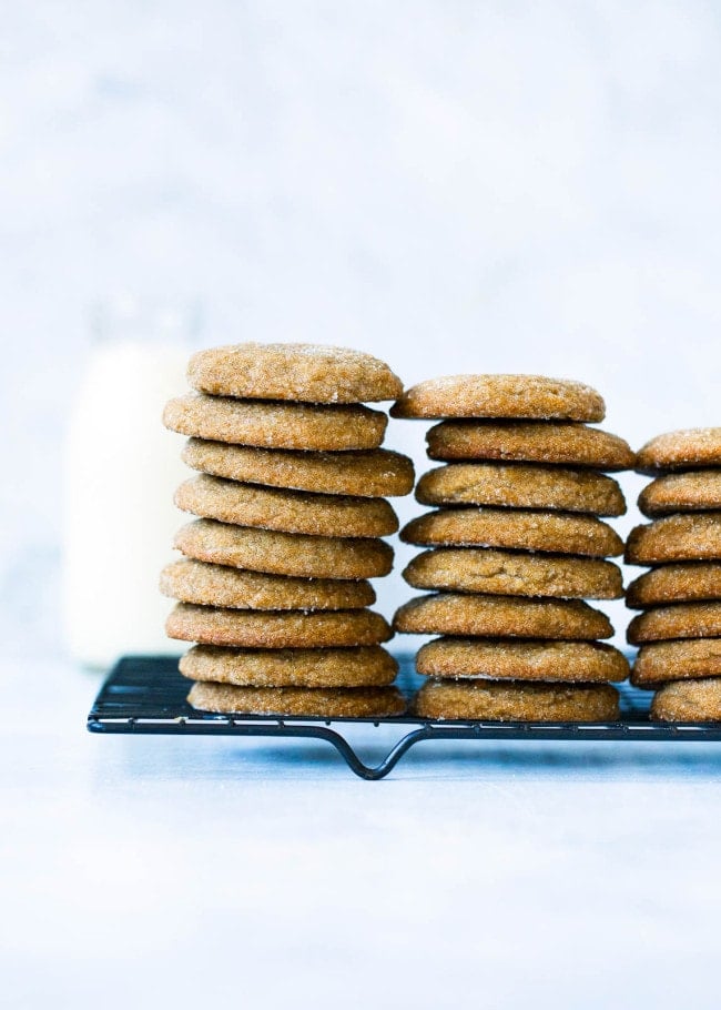 Soft Gingersnap Cookies Recipe