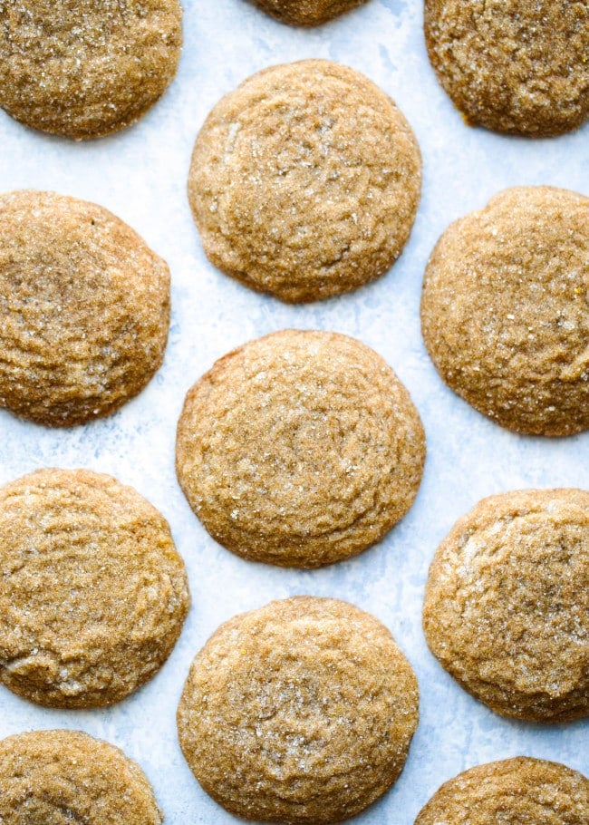 Soft Gingersnap Cookies Recipe