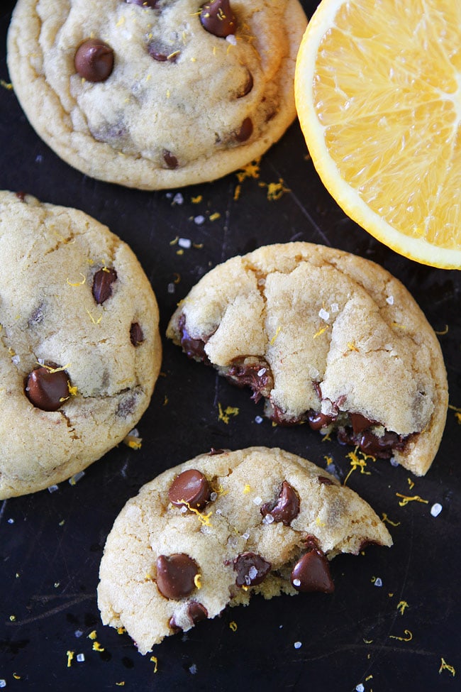 Orange Chocolate Chip Cookies Recipe