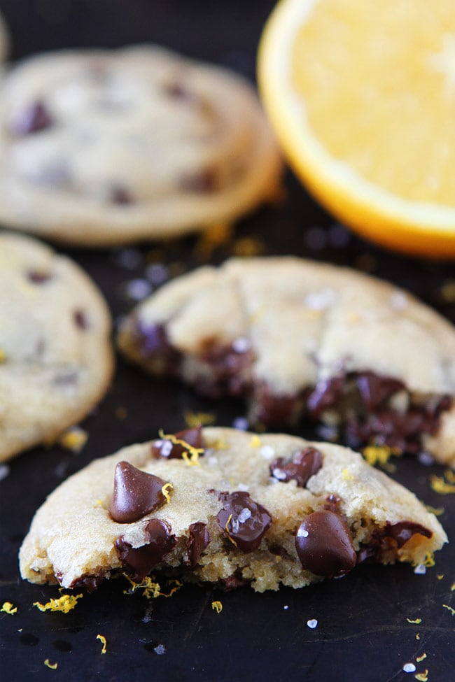 Orange Chocolate Chip Cookies Recipe 