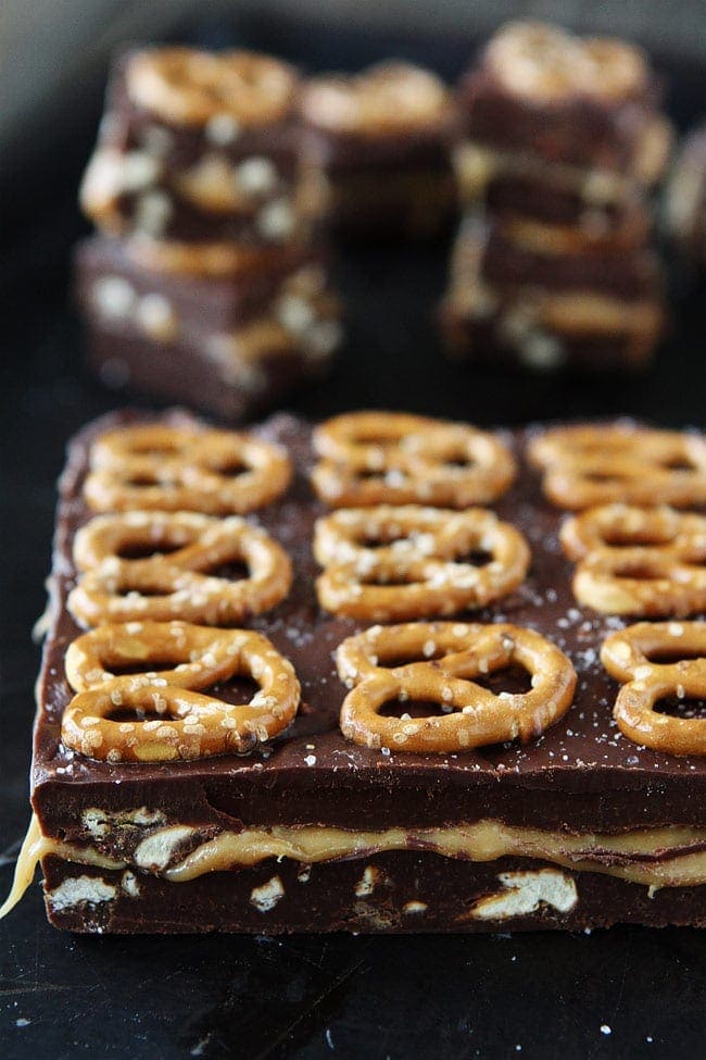 Crockpot Candy [Peanuts + Caramel + Pretzels] - It's Always Autumn