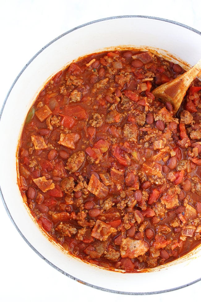 Smoky Bacon Chili Recipe 