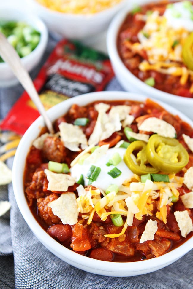 Smoky Bacon Chili Recipe