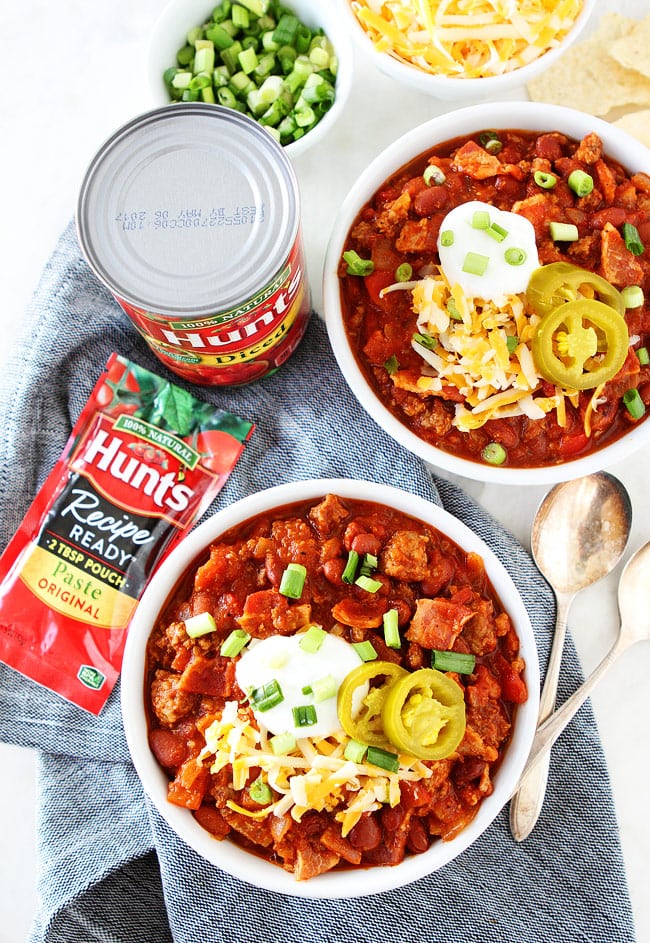 Smoky Bacon Chili Recipe 