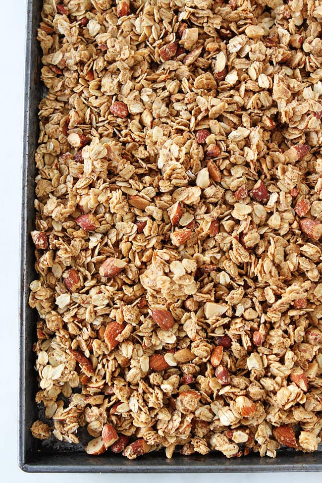 Almond Butter Granola Recipe