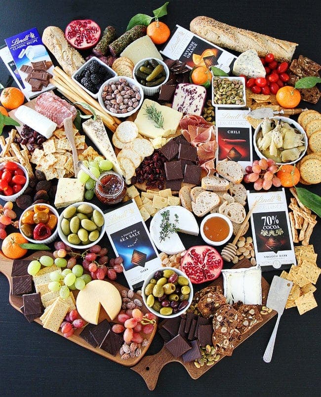 Holiday Cheese Board {Charcuterie Board} - Two Peas & Their Pod