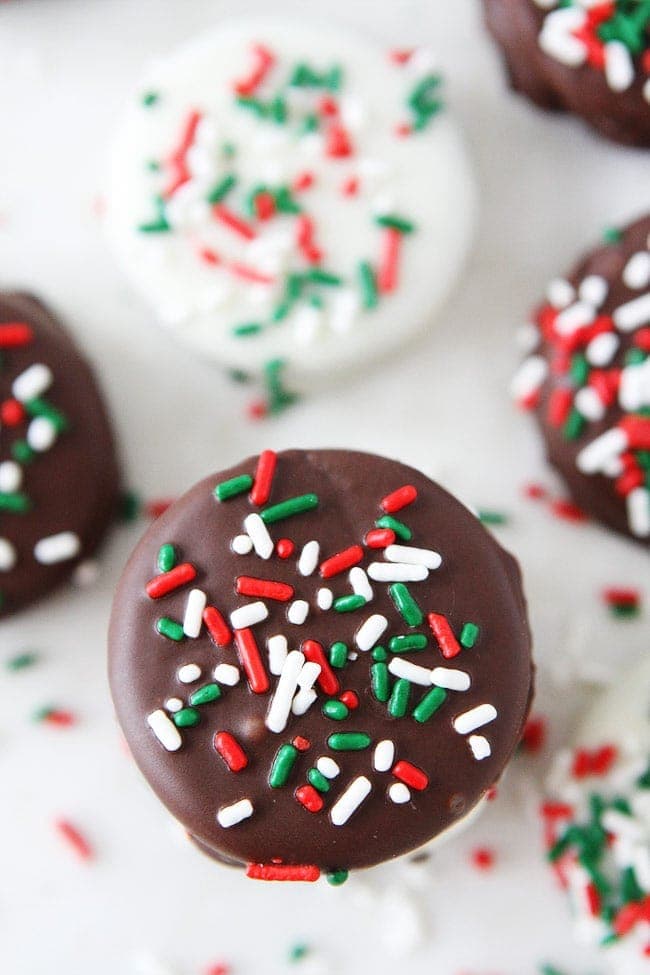 Chocolate Dipped OREO Cookies Image