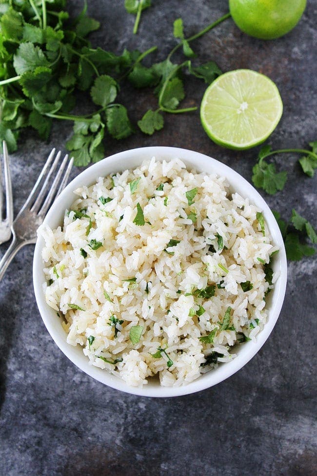 Pressure Cooker Cilantro Lime Rice - Life Currents