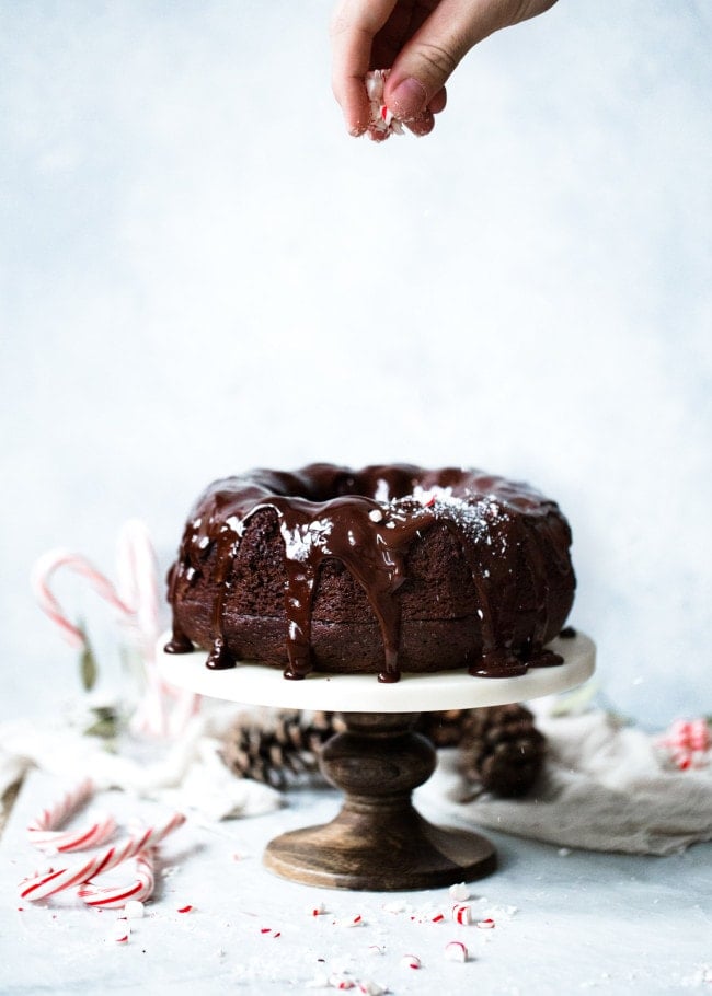 Chocolate Peppermint Bundt Cake Recipe 