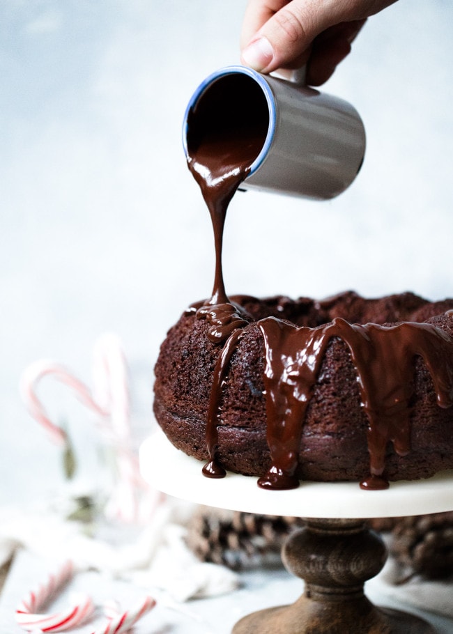 Chocolate Peppermint Bundt Cake Recipe