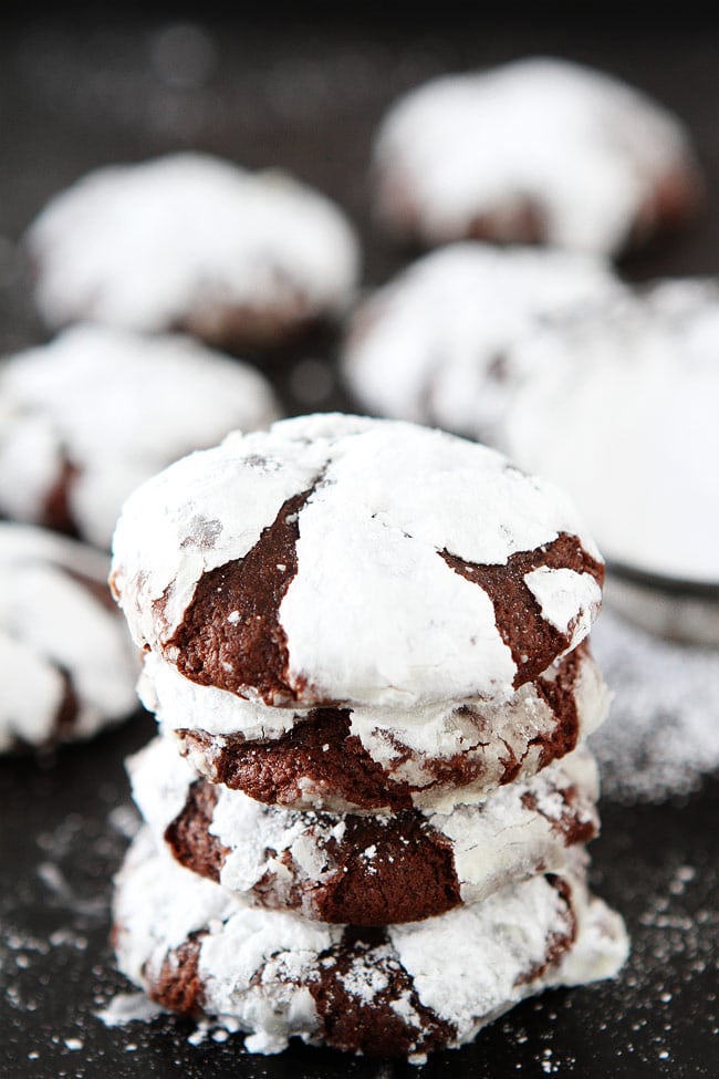 Snowy-Topped Brownie Drops Recipe