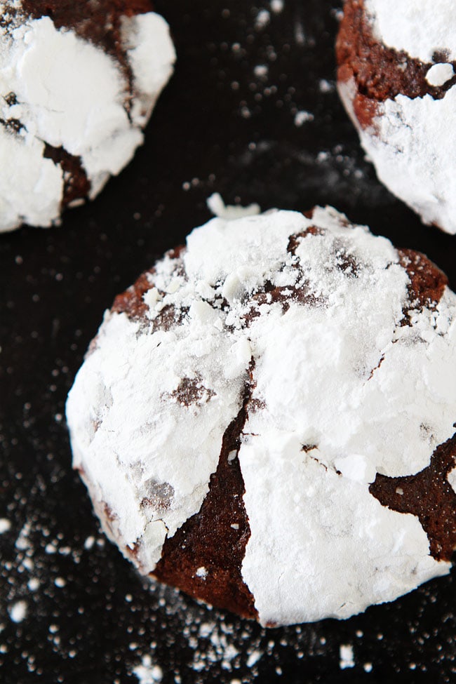 Snowy-Topped Brownie Drops Recipe