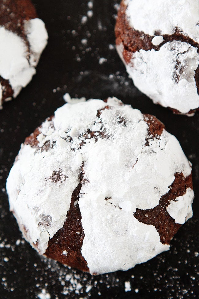 Chocolate Crinkle Cookies