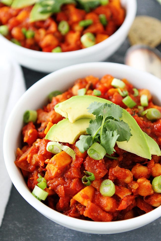 Sweet Potato Chickpea Chili Recipe