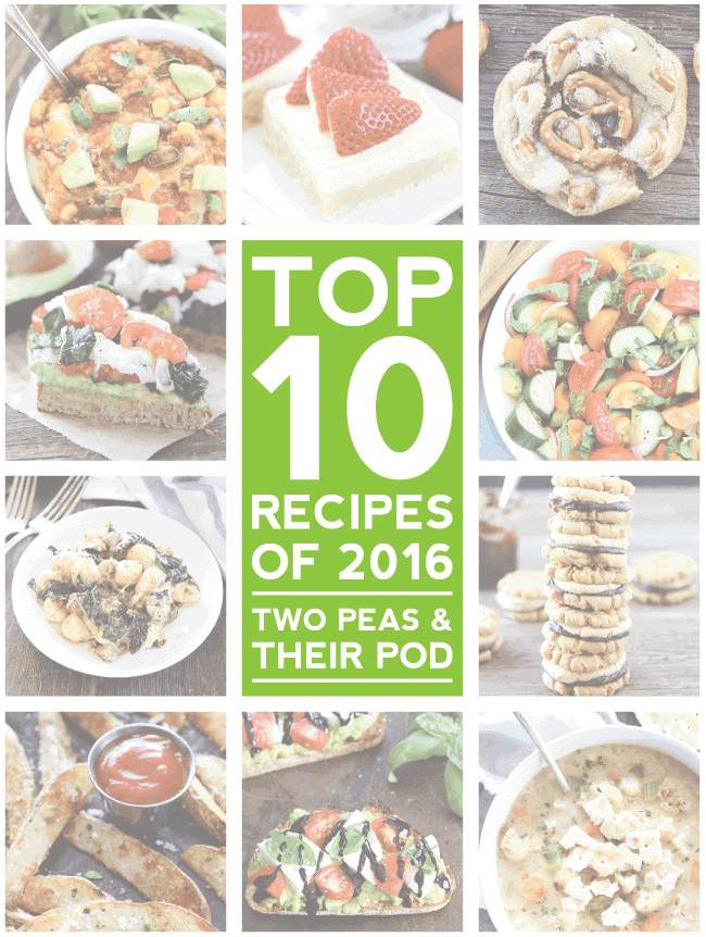 Top 10 Recipes of 2016 