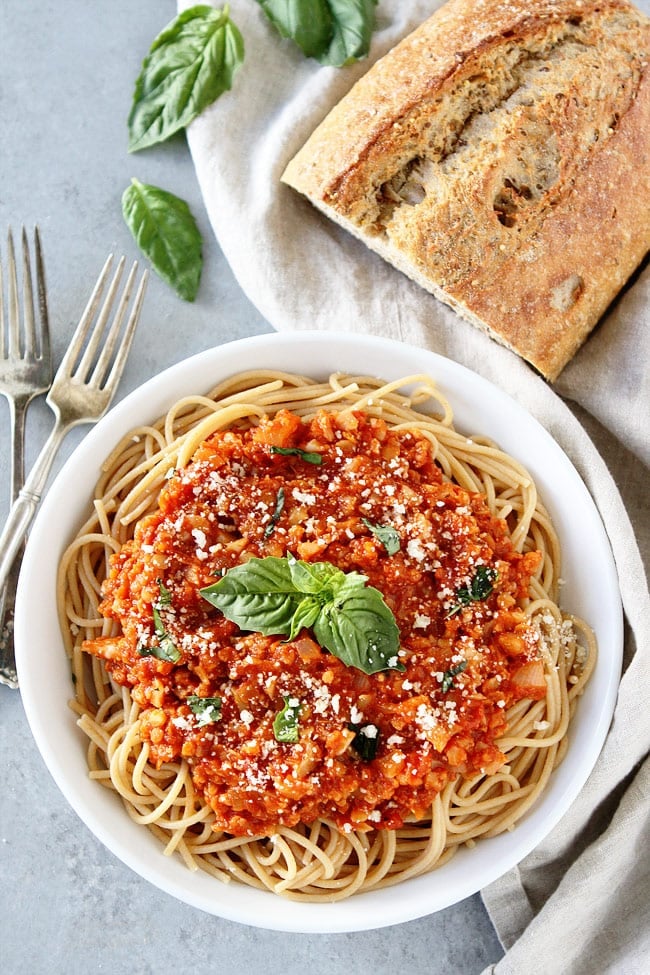 Cauliflower Bolognese Recipe