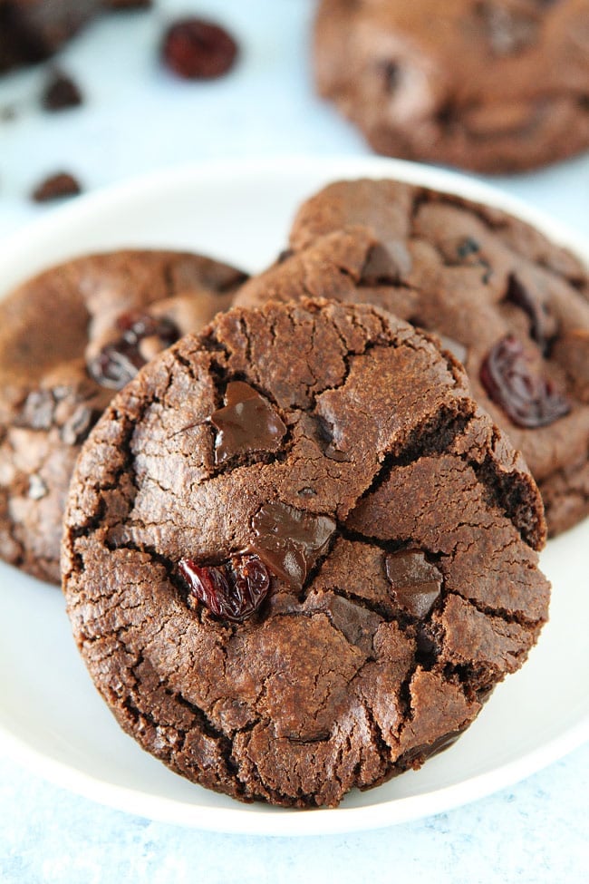 Chocolate Cherry Cookies Recipe