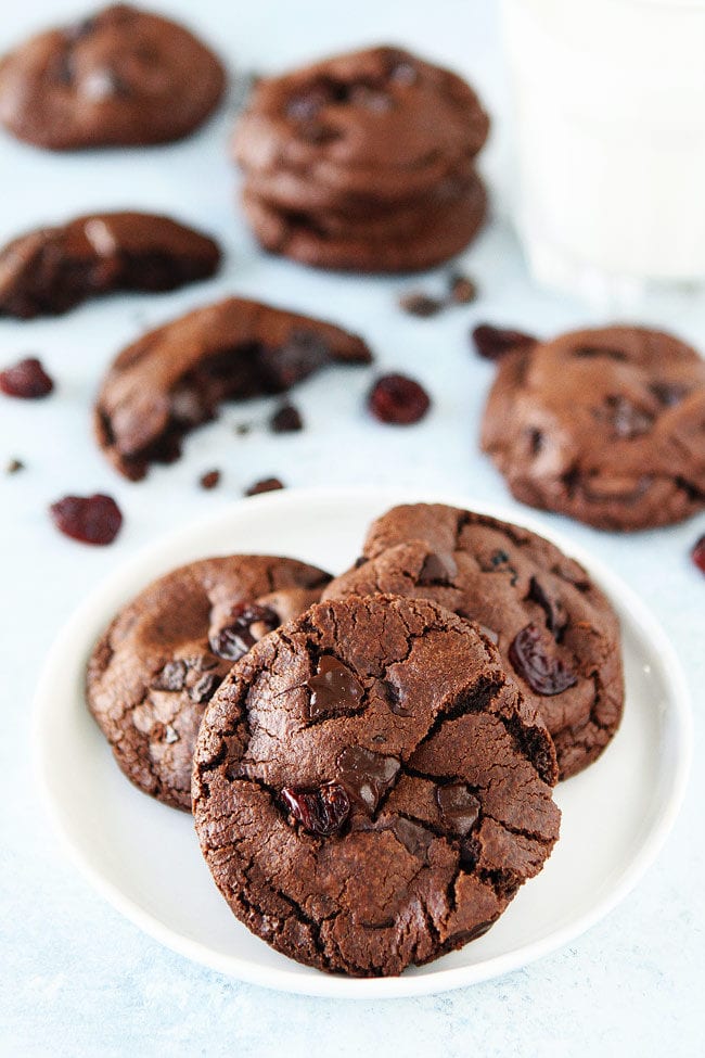 Chocolate Cherry Cookies Recipe