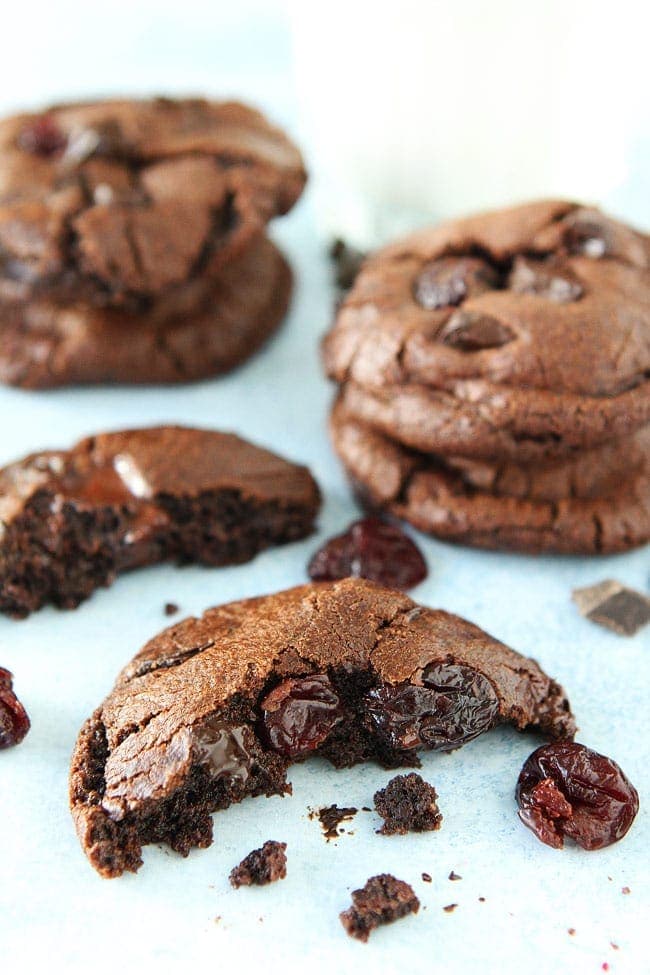 Chocolate Cherry Cookies Recipe