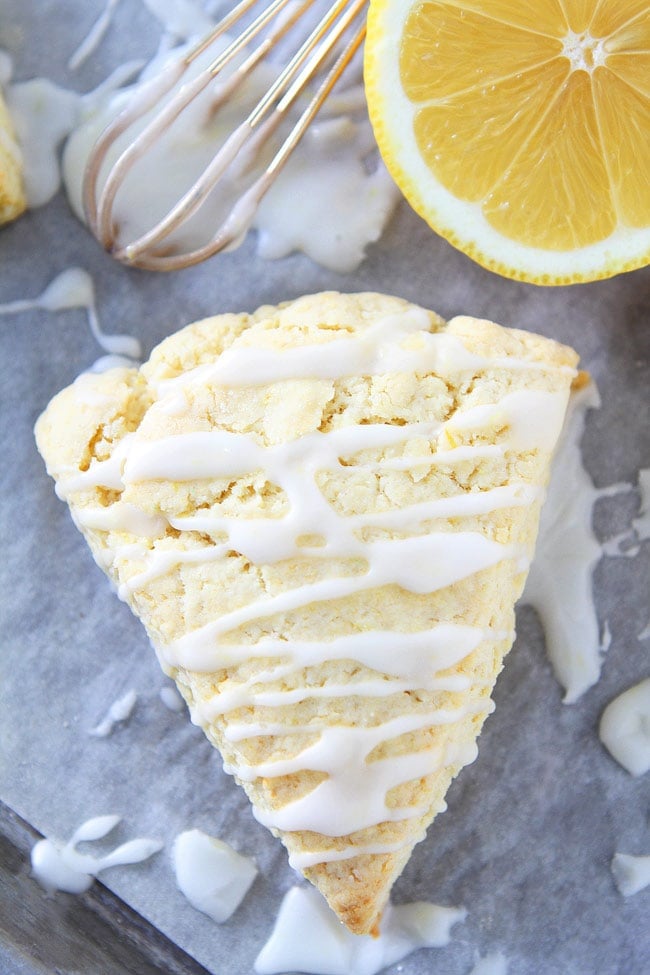 Lemon Cream Cheese Scone Recipe