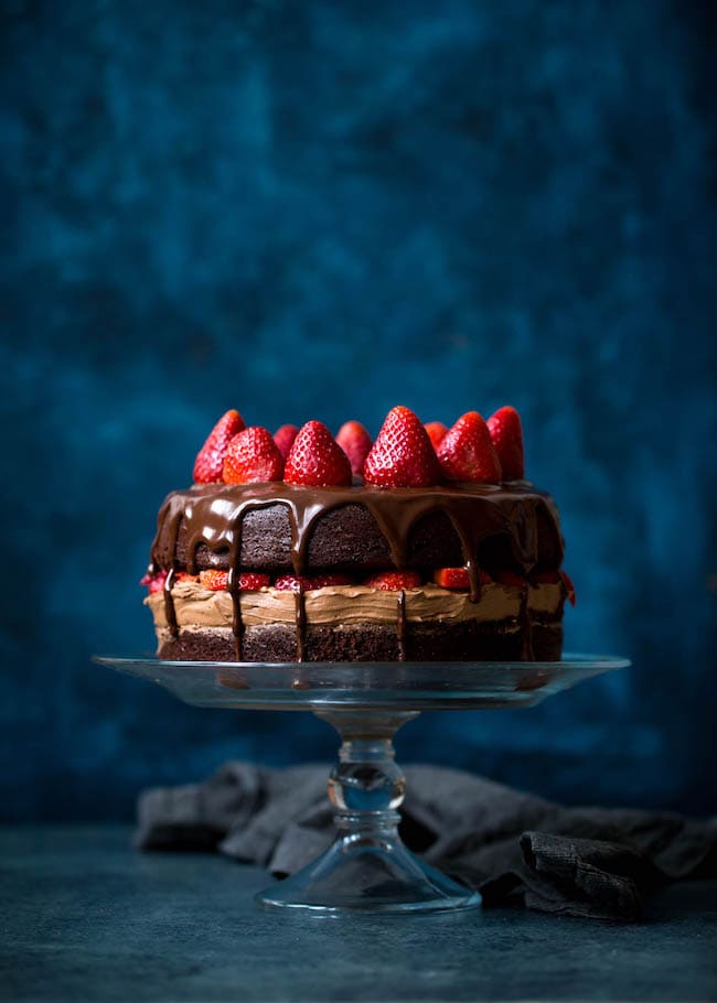 Strawberry Chocolate Cake Recipe