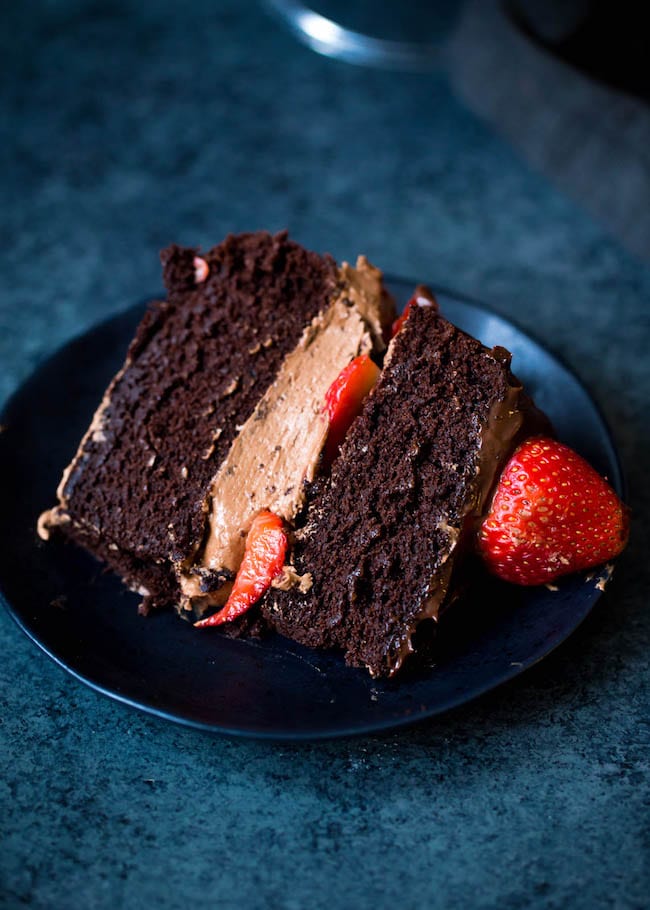 Strawberry Chocolate Cake Recipe