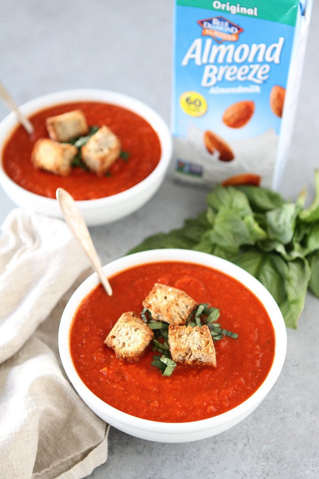 Roasted Red Pepper Tomato Soup Recipe 