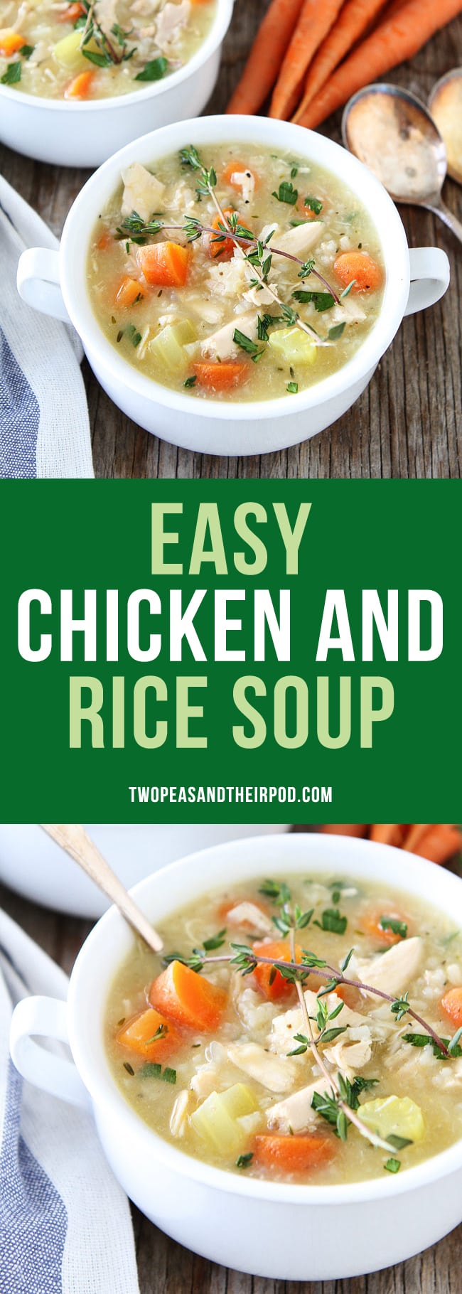 Easy Chicken and Rice Soup Recipe