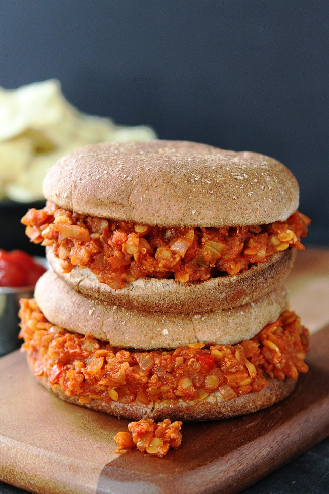 Cauliflower Lentil Sloppy Joes Recipe