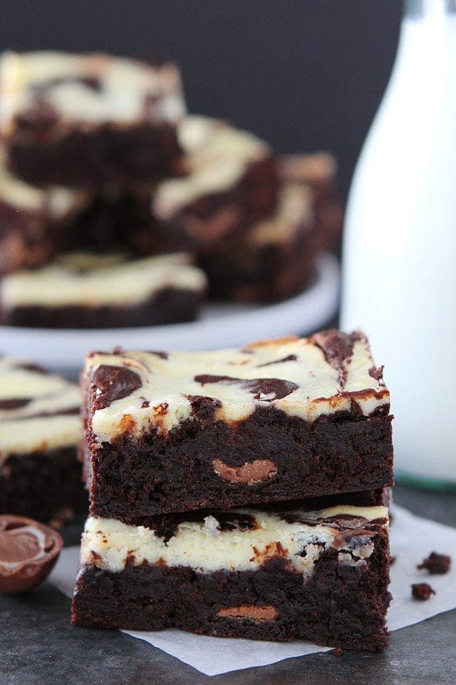 Cheesecake Truffle Brownies 