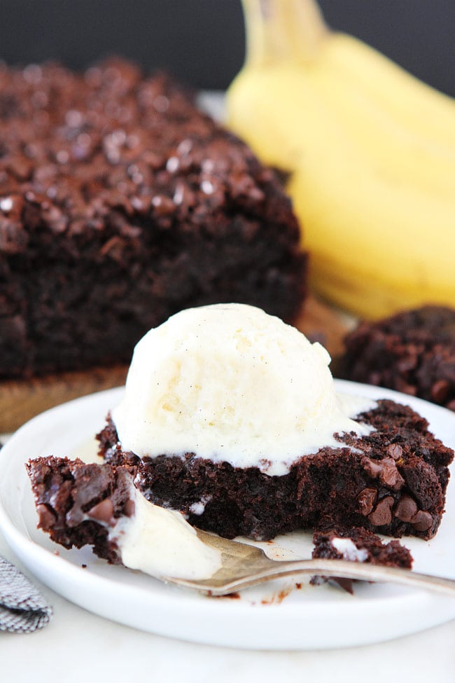 Cake Like Chocolate Gluten-Free Banana Bread 