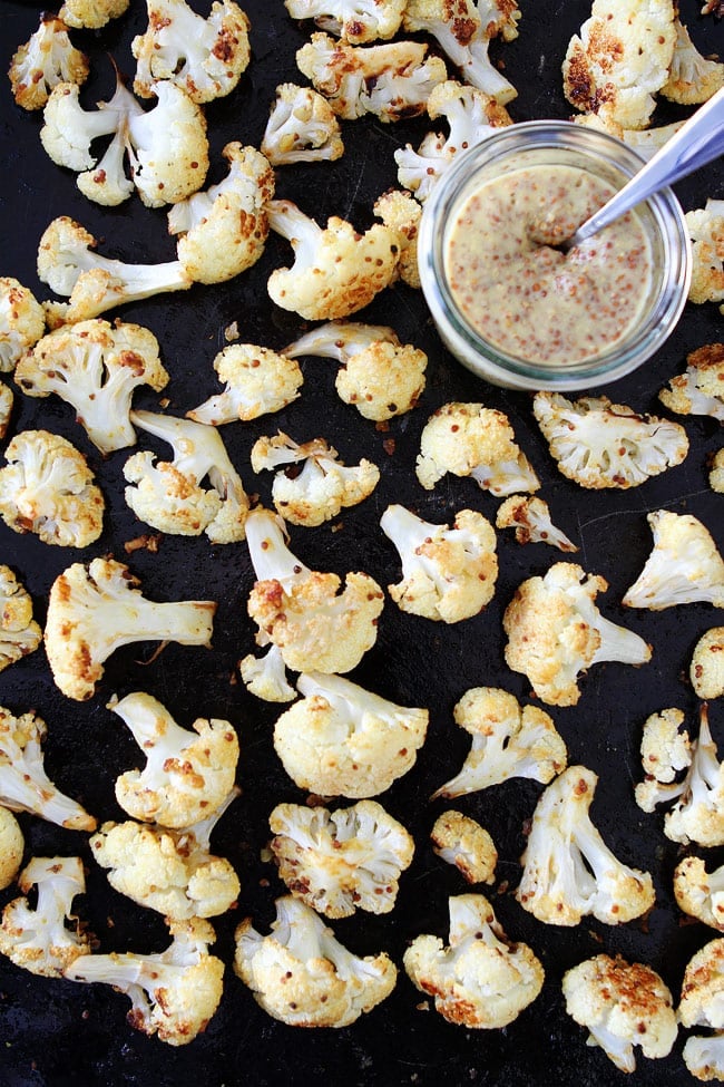 Roasted Mustard Cauliflower Recipe