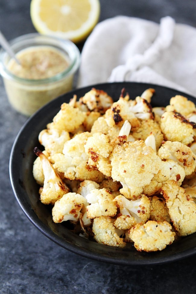 Roasted Mustard Cauliflower Recipe