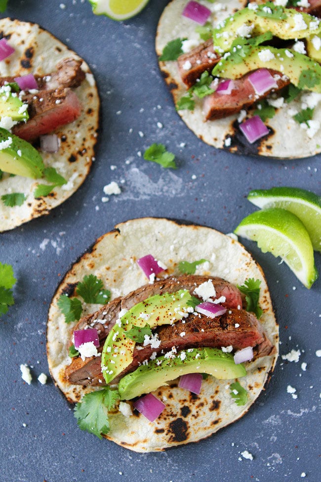 Grilled Steak Tacos Recipe (Carne Asada)