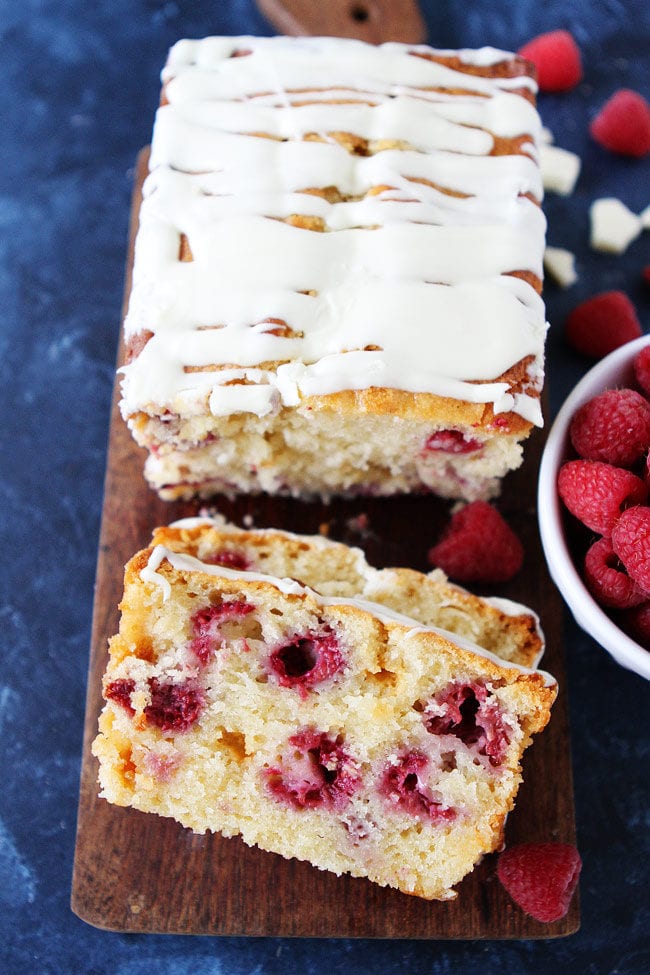 Raspberry White Chocolate Cake