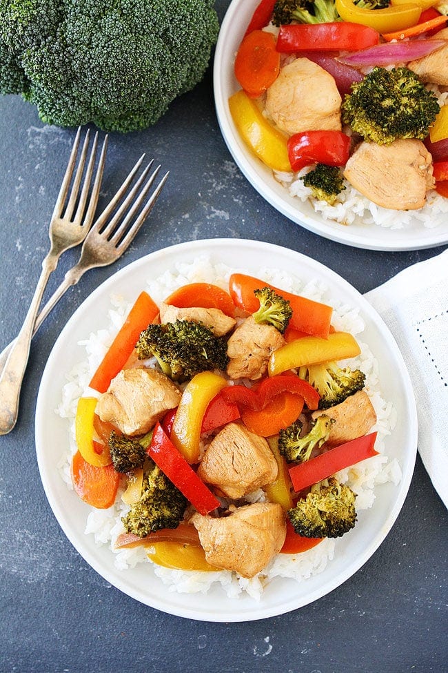 Asian Chicken and Vegetable Foil Packets are easy to prepare and cook on the grill in no time