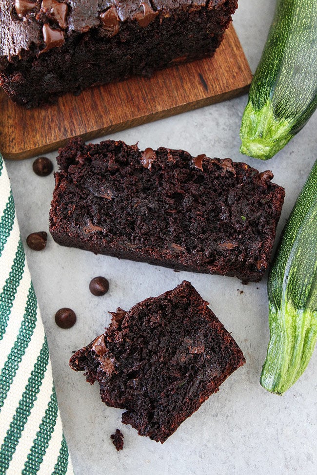 Best Chocolate Zucchini Bread Recipe! This easy quick bread is a summer favorite! 