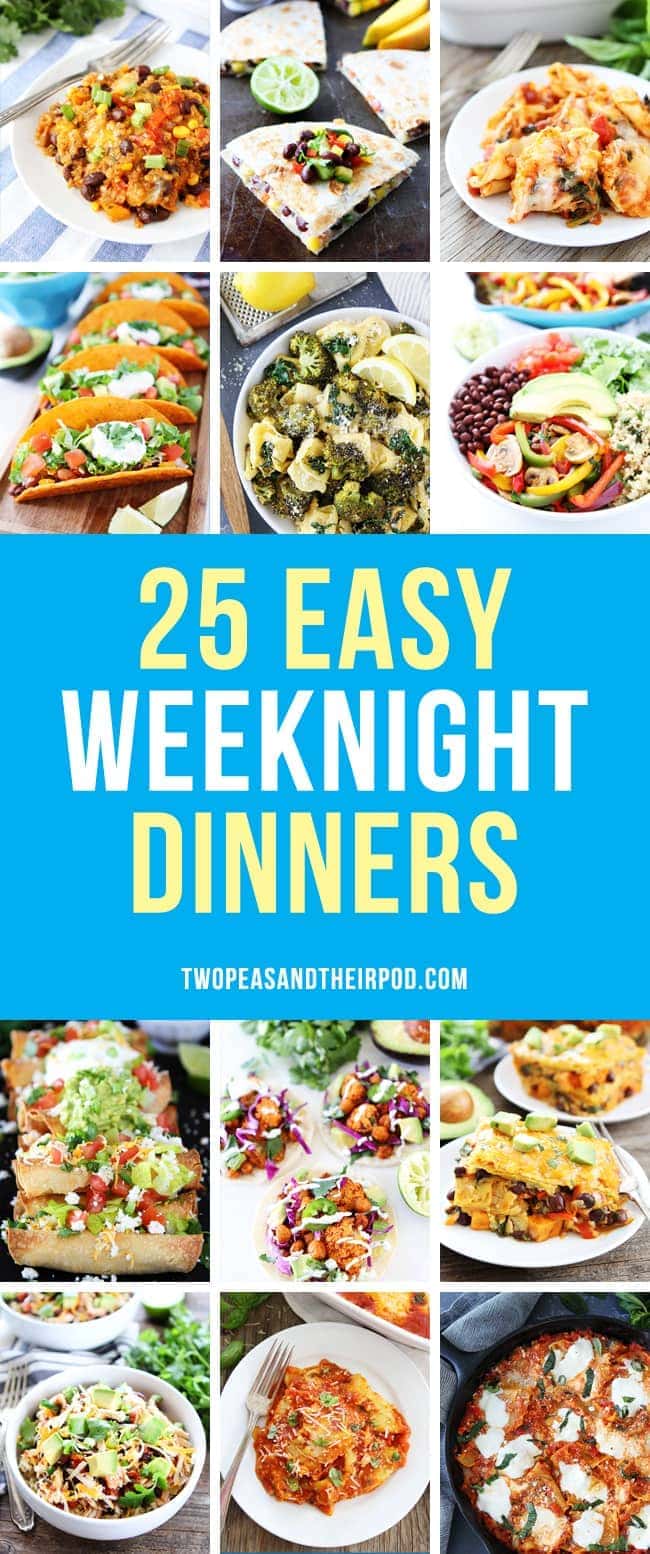 Easy Weeknight Suppers