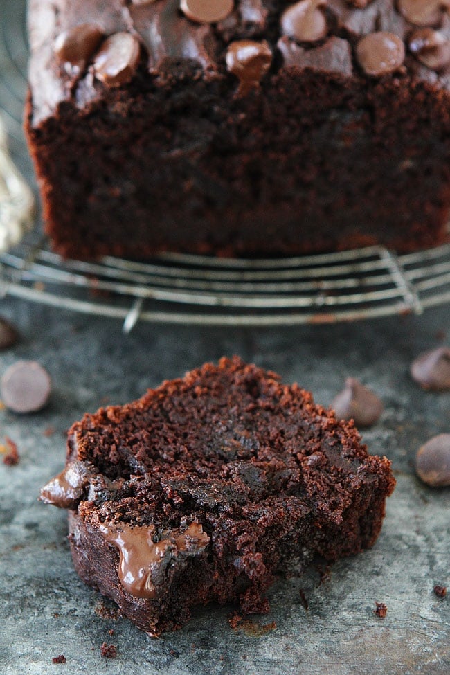 Chocolate Pumpkin Bread is the perfect quick bread recipe for fall.