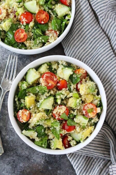 Easy Quinoa Salad - Two Peas & Their Pod