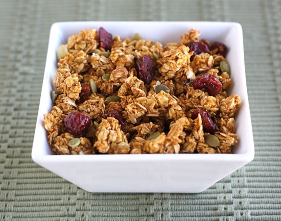 Pumpkin Granola Recipe