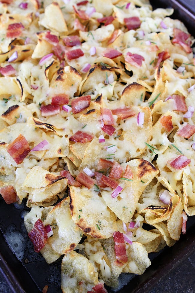 Kettle Chip Nachos are an easy appetizer for parties and game day!