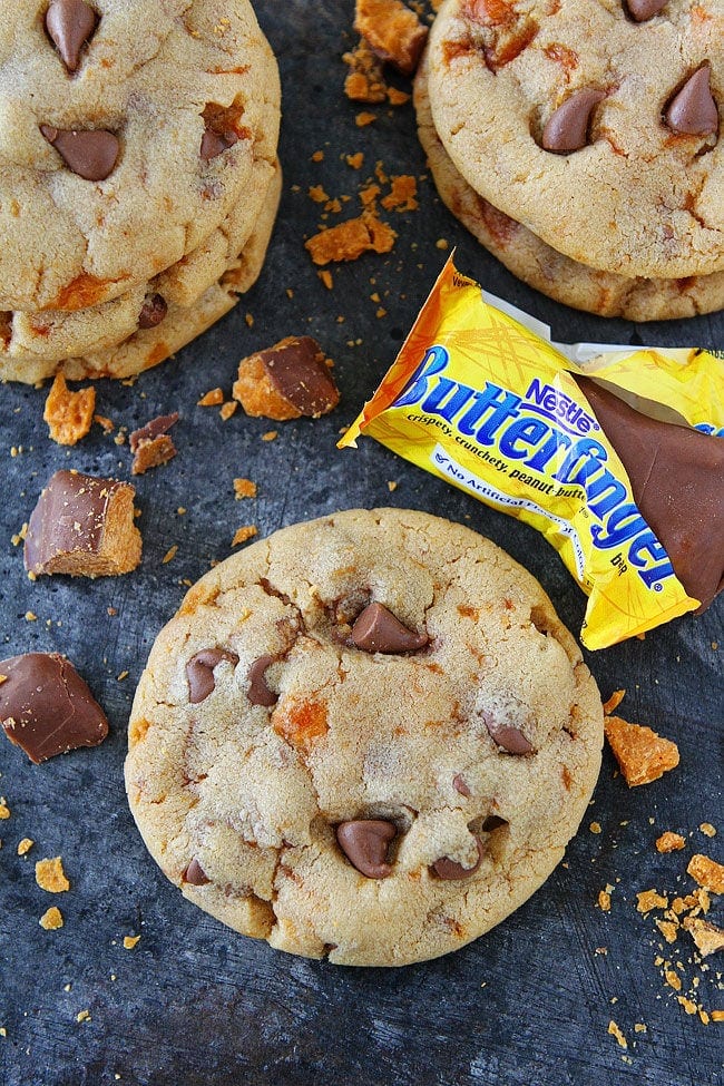 Peanut Butter Butterfinger Cookie