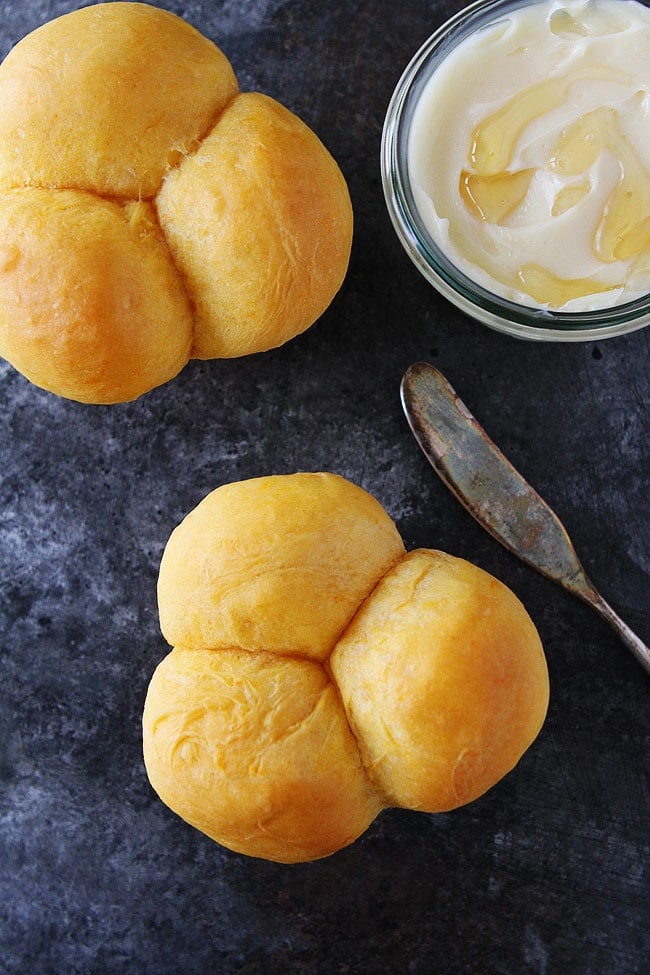 Sweet Potato Rolls are the perfect dinner roll! They are easy to make and a great side dish to any meal! 