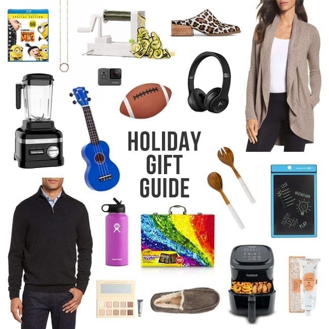 Holiday Gift Guide-gift ideas for him, her, and kids! 