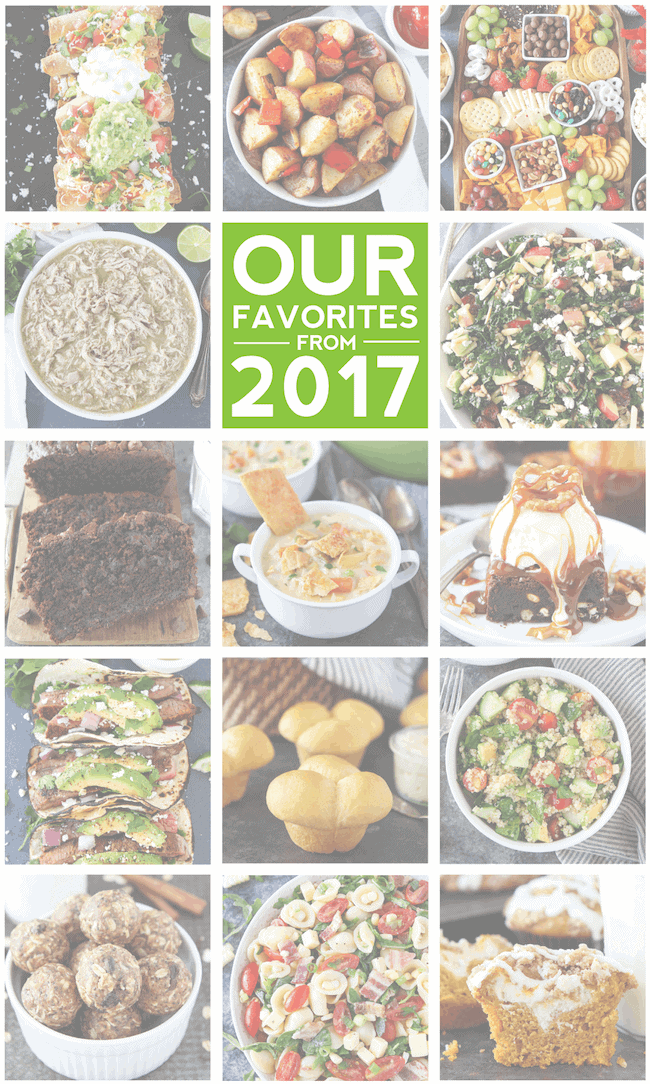 our favorite recipes from 2017