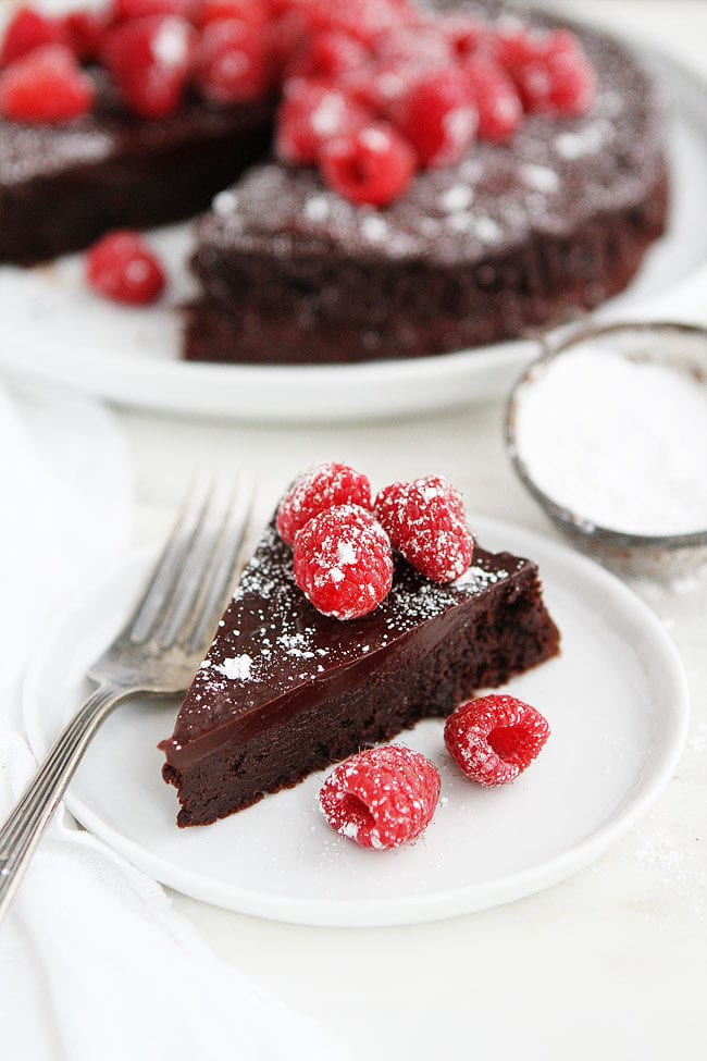 BEST Flourless Chocolate Cake Recipe - Handle the Heat