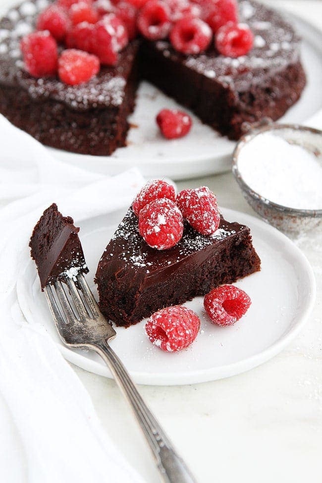 Low Fat Flourless Chocolate Cake